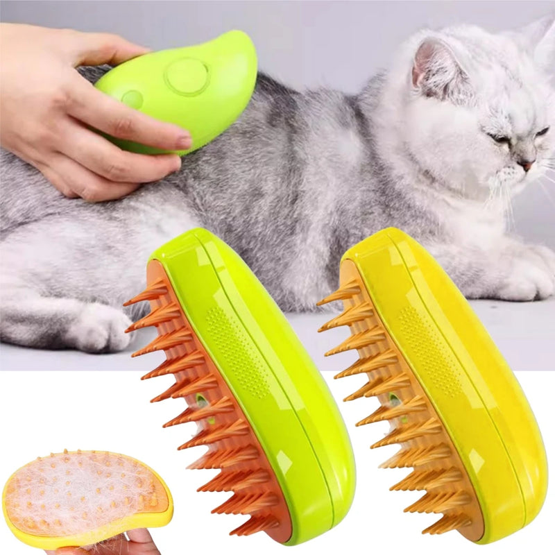 Escova a Vapor para Cães e Gatos